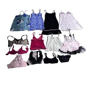 Victorias Secret, Free People Betsey Johnson Laura Ashley lot xs-s